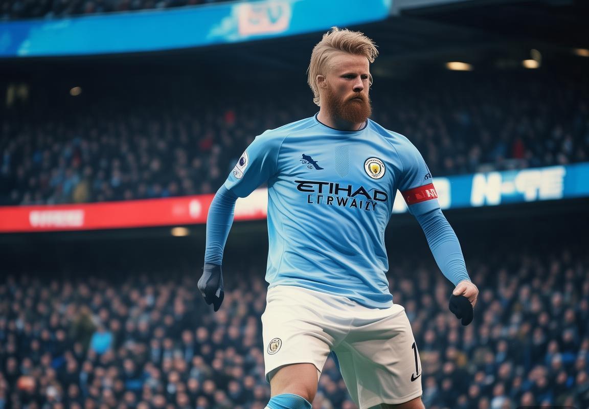 哈兰德追平梅西单赛季进球纪录，曼城英超争冠再添砝码